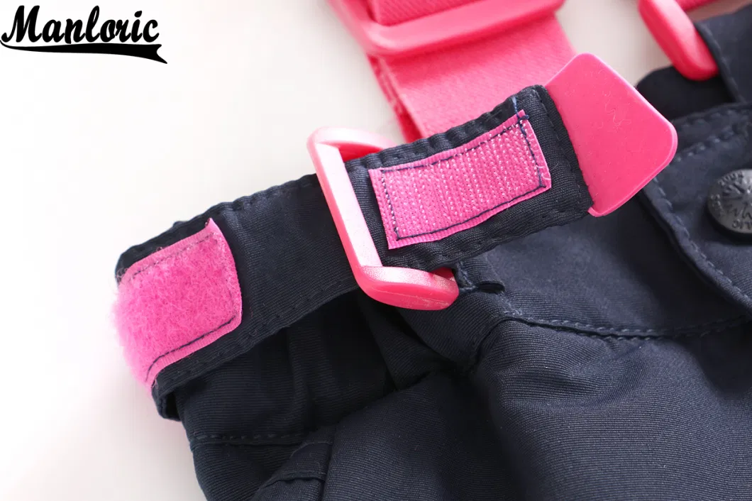 Free Sample Insulated Waterproof Kid Ski Pants for Girls Boy Outdoor Skiwear Drop Shipping