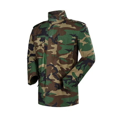 뜨거운 판매 야외 방수 양털 겨울 M65 군사 재킷